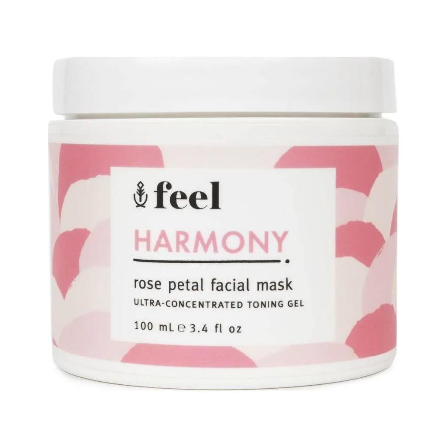 Feel Harmony Rose Petal Facial Mask Travel 22ml