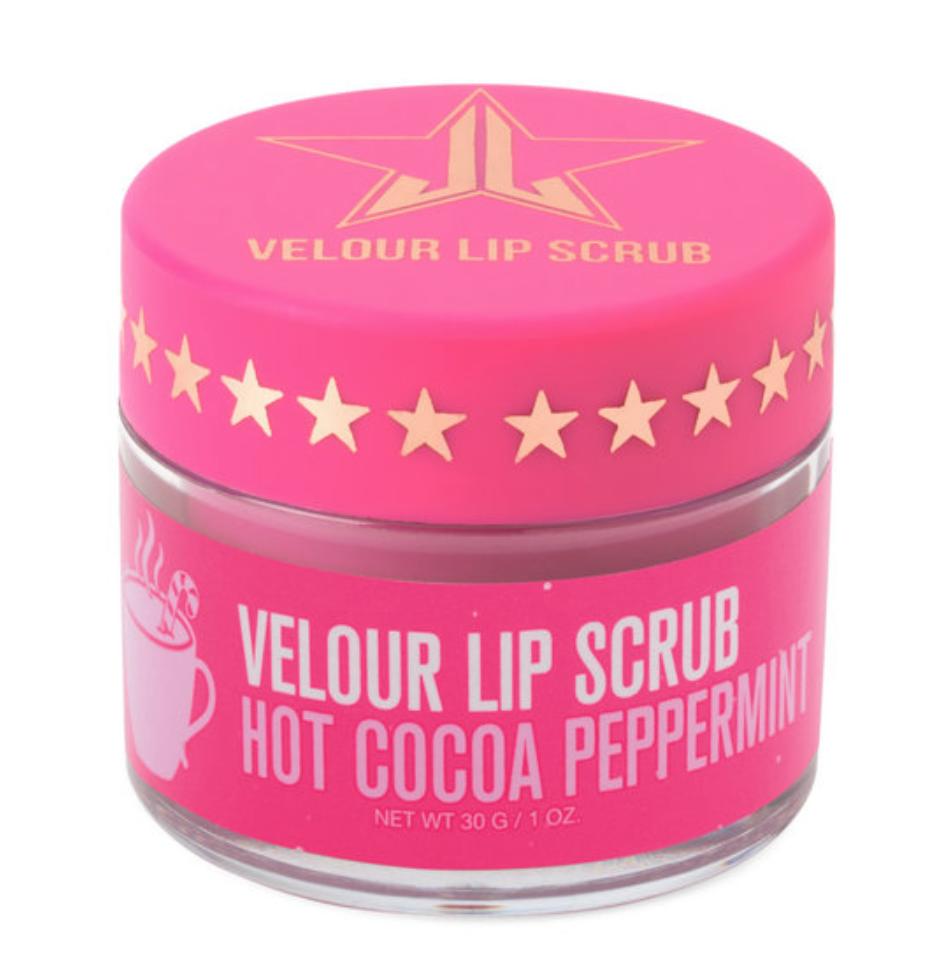 Jeffree Star Velour Lip Scrub Hot Cocoa Peppermint