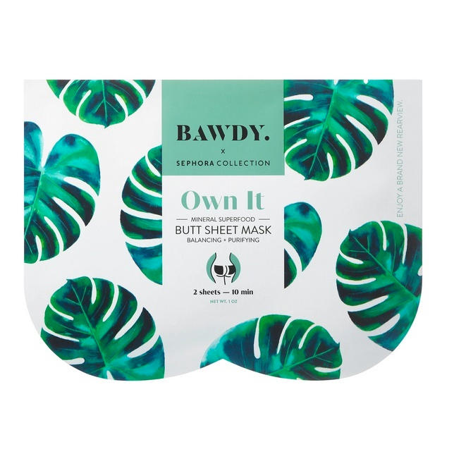 Bawdy x Sephora Butt Sheet Mask Own It Balancing + Purifying