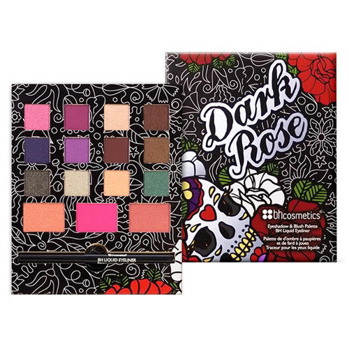 BH Cosmetics Dark Rose Eyeshadow And Blush Palette