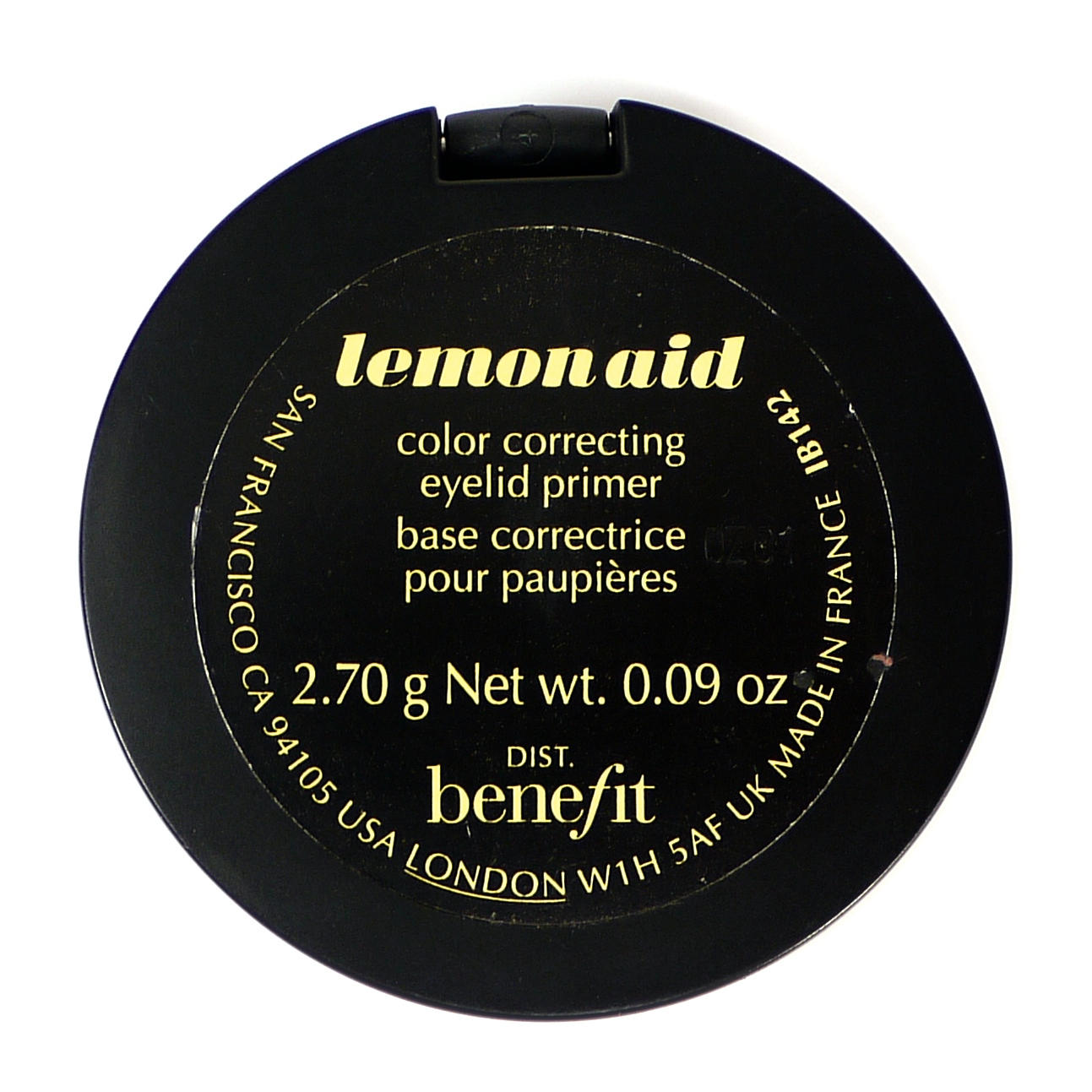 Benefit Color Correcting Eyelid Primer Lemon Aid #3