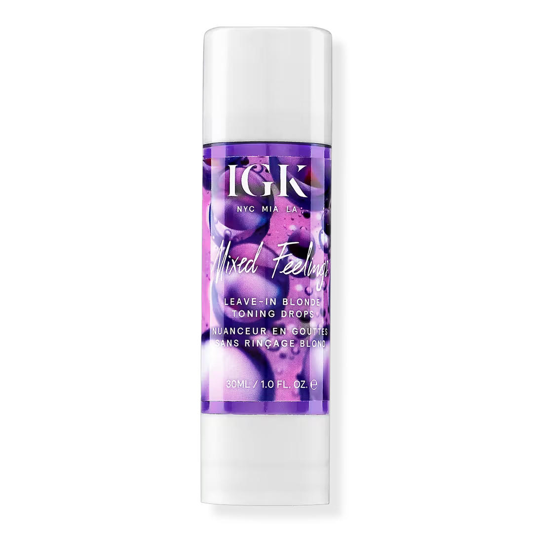 IGK Mixed Feelings Leave-In Blonde Toning Drops