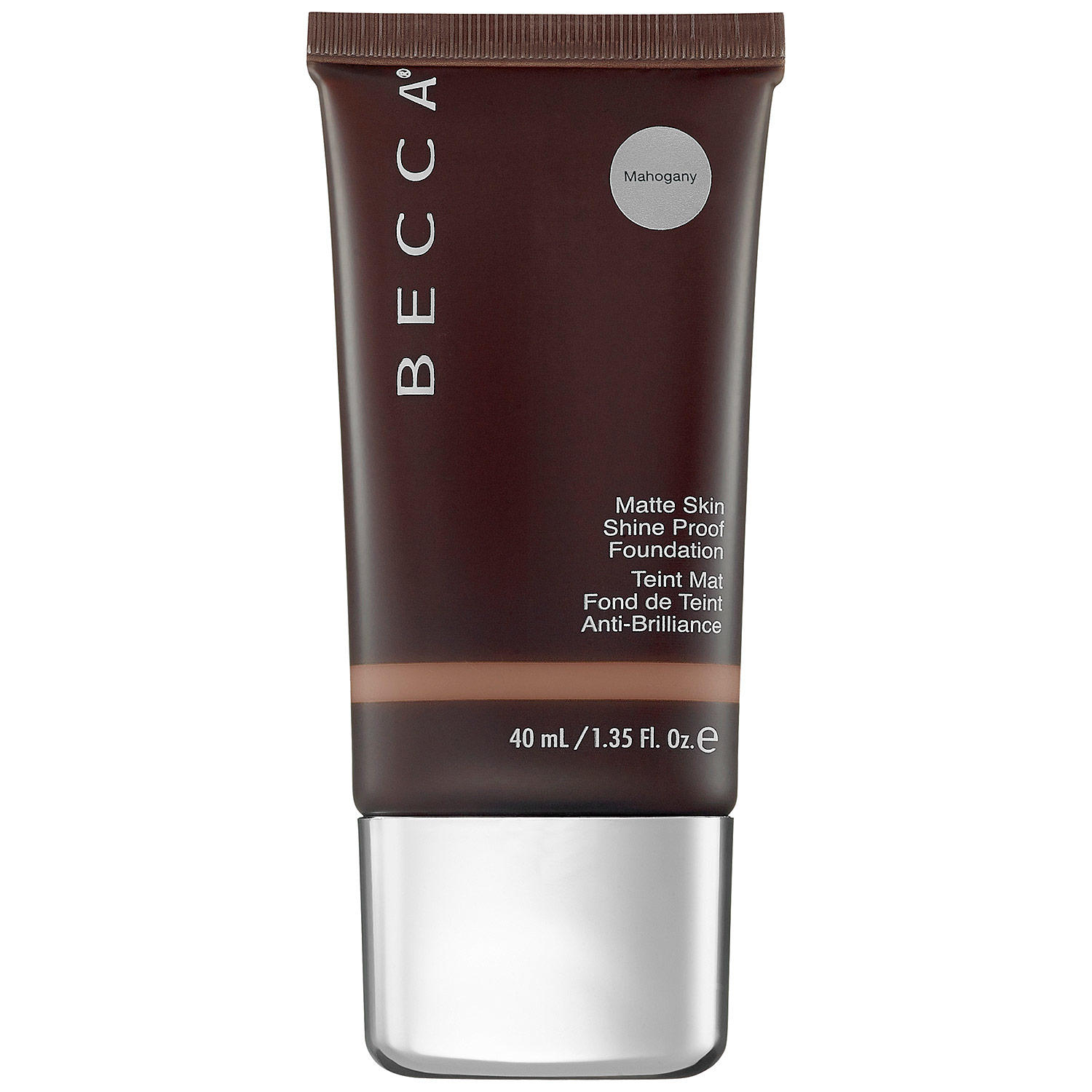 BECCA Ever-Matte Shine Proof Foundation Mahogany