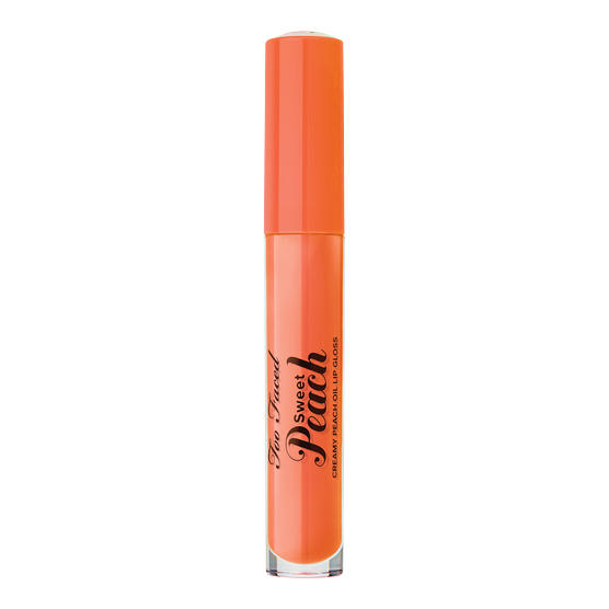 Too Faced Sweet Peach Creamy Lip Gloss Poppin' Peach