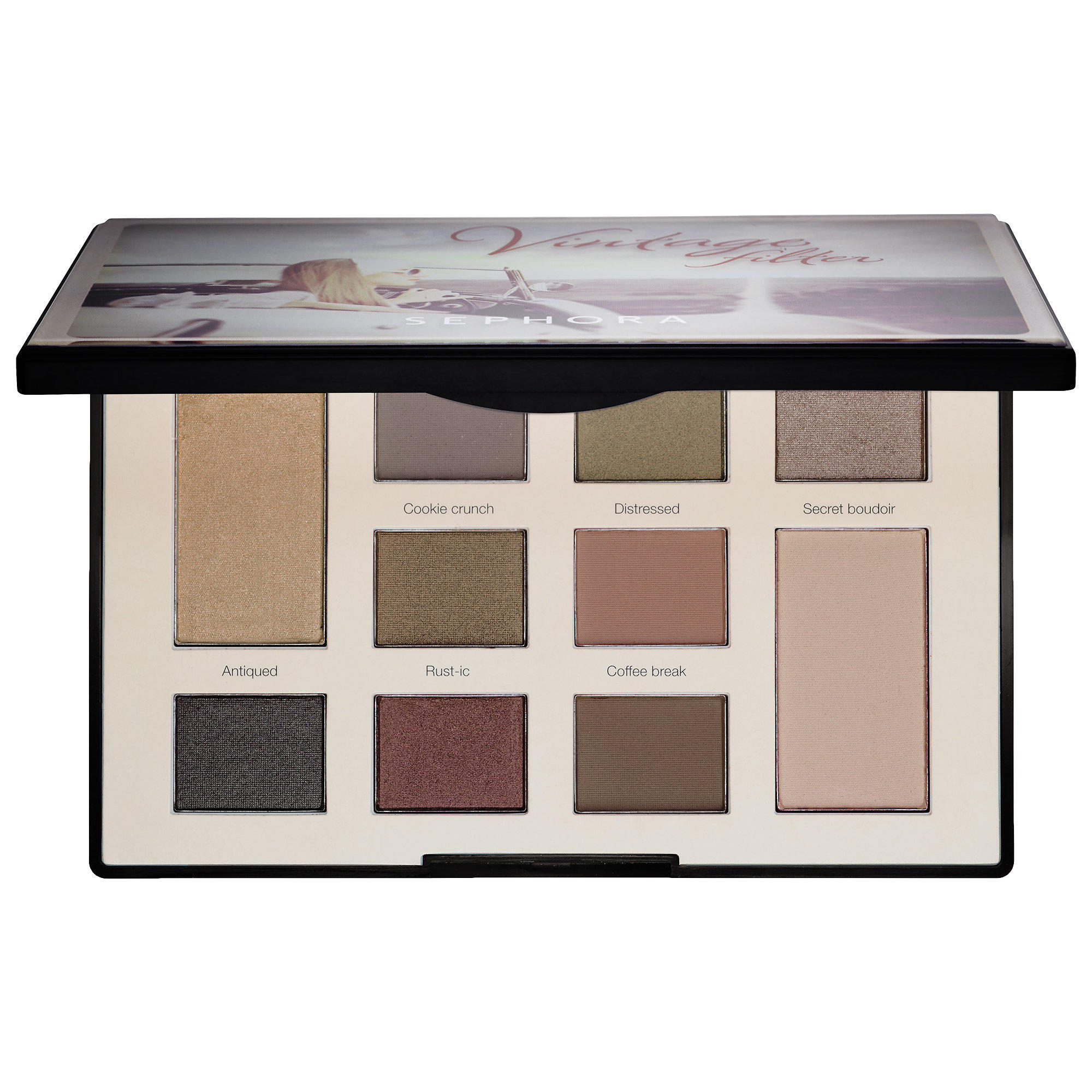 Sephora Colorful Eyeshadow Palette Vintage Filter