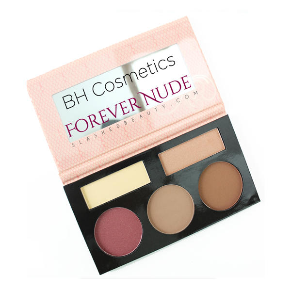 BH Cosmetics Forever Nude Contour Highlight & Blush Palette