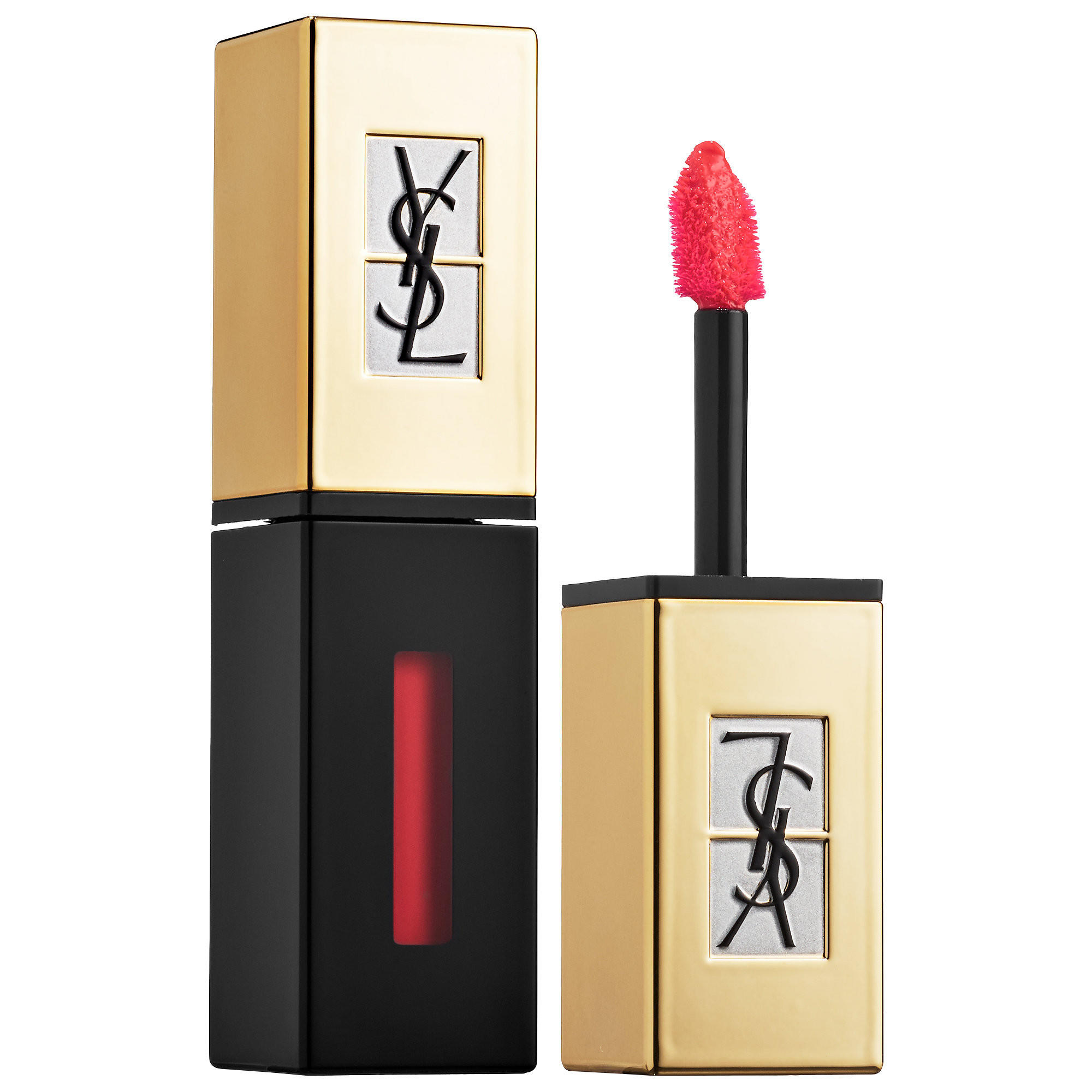 YSL Glossy Stain Lip Color Onde Rose 204