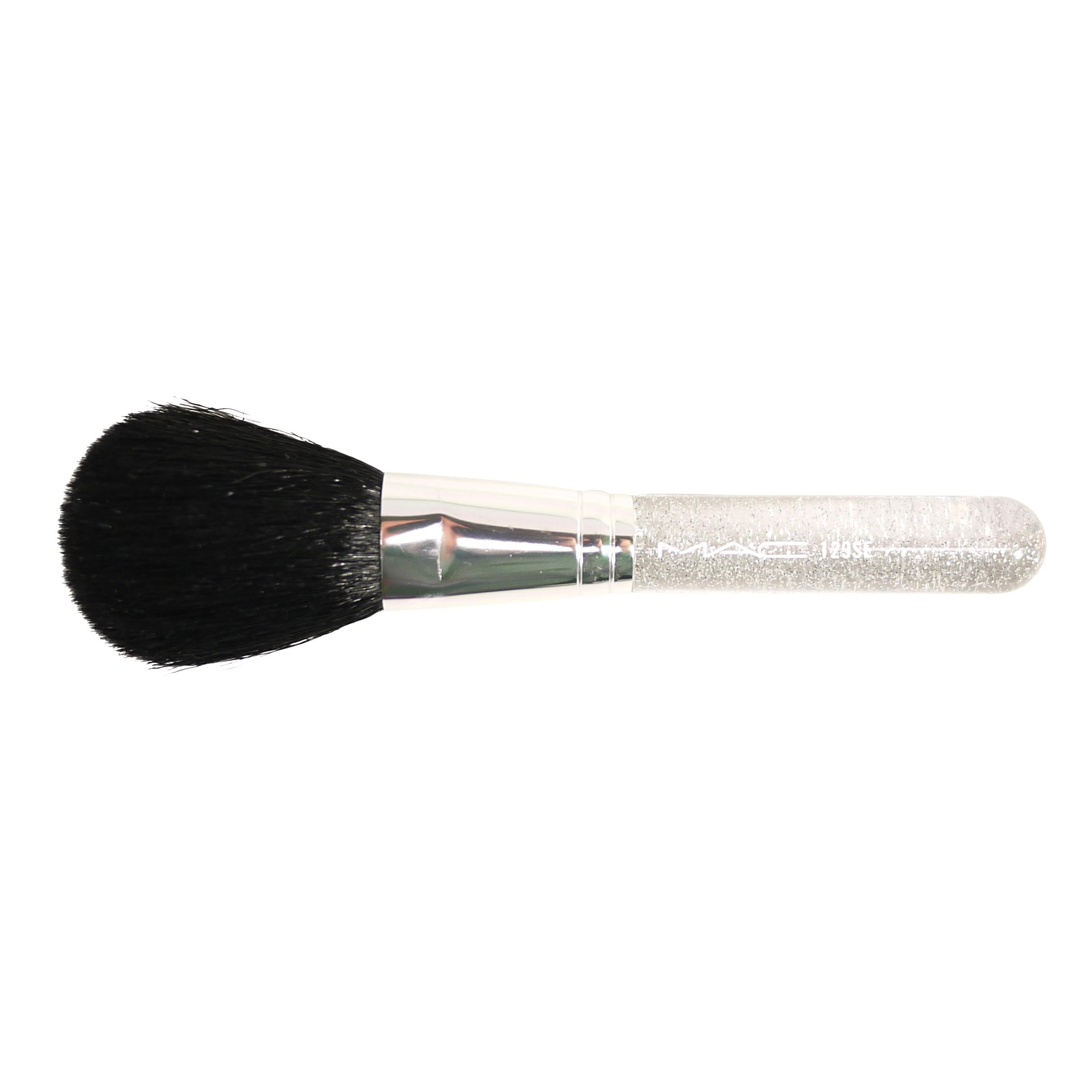 MAC Face Brush 129SE Clear Silver Glitter #2