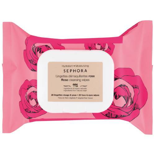 Sephora Rose Cleansing Wipes 