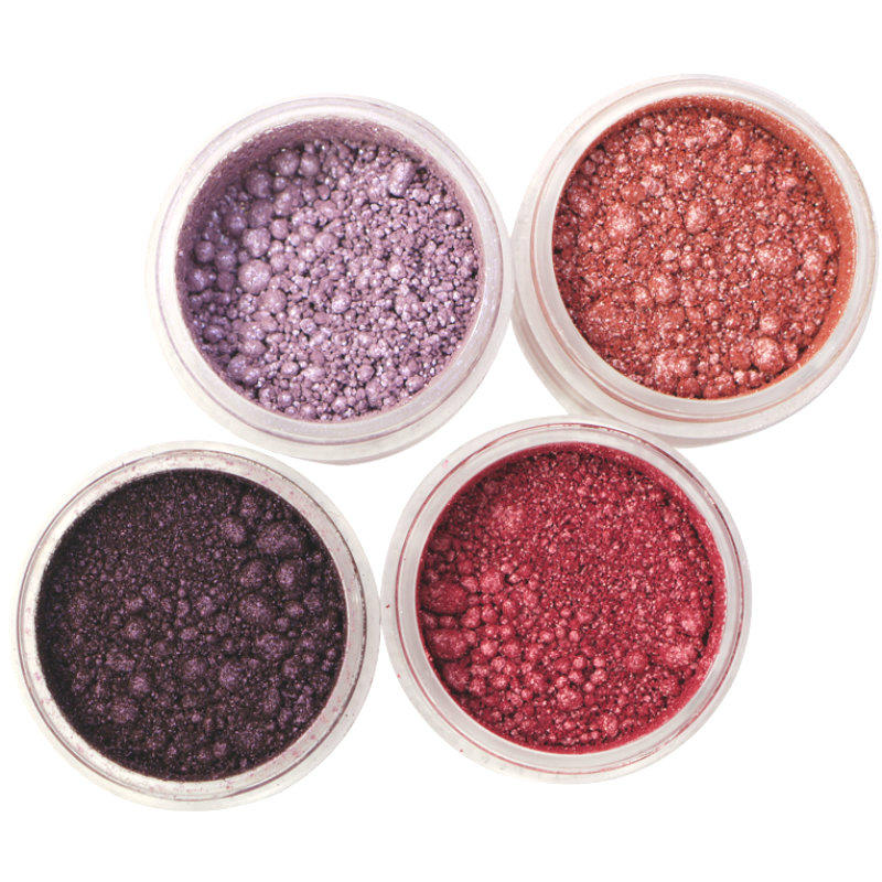 MAC Crushed Metallic Pigment Set Stacked 1! #0