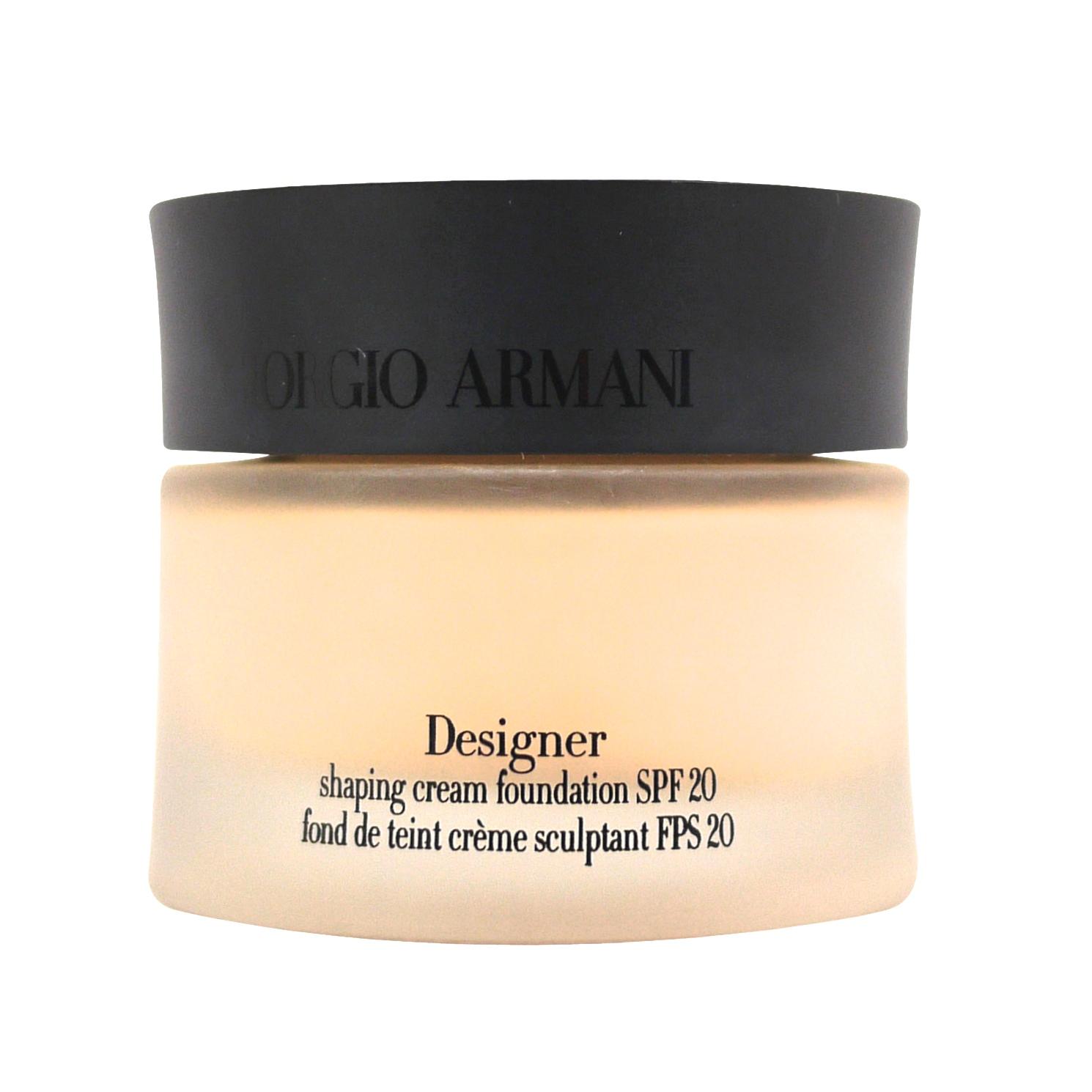 Giorgio Armani Shaping Cream Foundation Warm Beige 5  - Best  deals on Giorgio Armani cosmetics