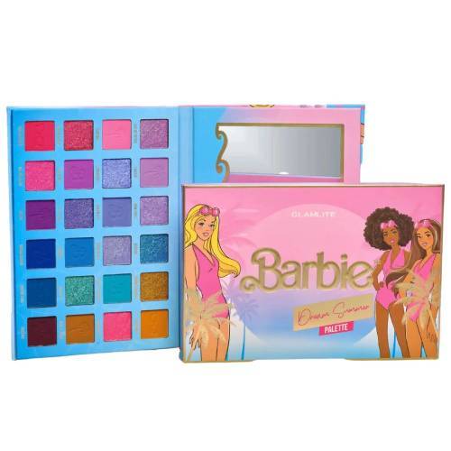 Barbie x Glamlite Dream Summer Shadow Palette