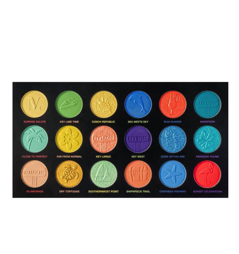 NOMAD Cosmetics Keys Beachy & Peachy Palette Limited Ed. #2