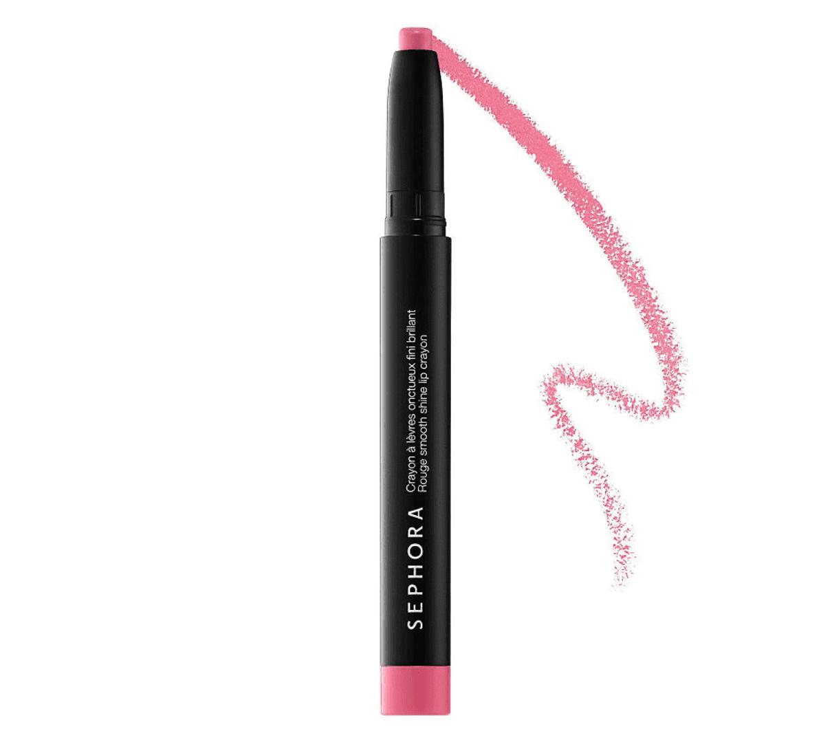 Sephora Rouge Smooth Shine Lip Crayon Que Bella 04