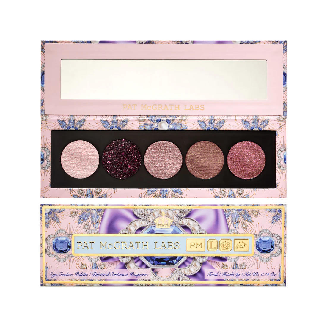 Pat McGrath Labs Bijoux Brilliance Eyeshadow Palette Bordeaux Bliss