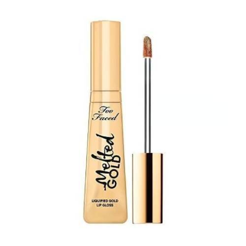 Too Faced Melted GOLD Liquified Gold Lip Gloss in Pure Gold