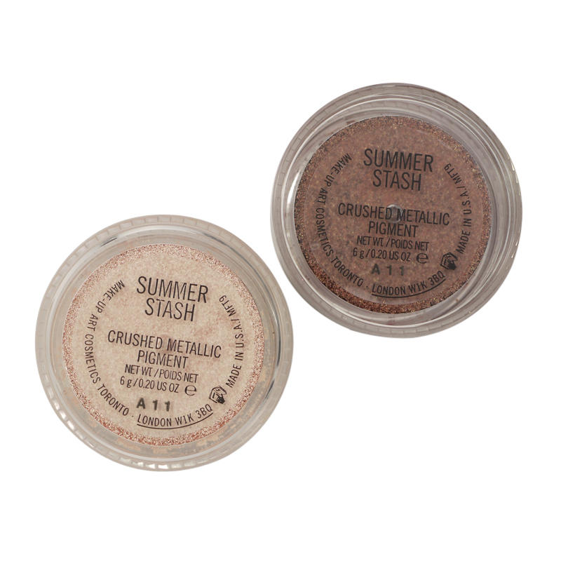 MAC Crushed Metallic Pigment Set Summer Stash #3