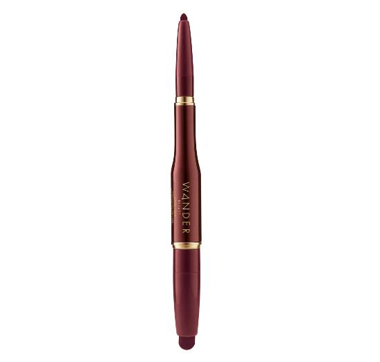 Wander Beauty Lipsetter Dual Lipstick and Liner Midnight Malbec