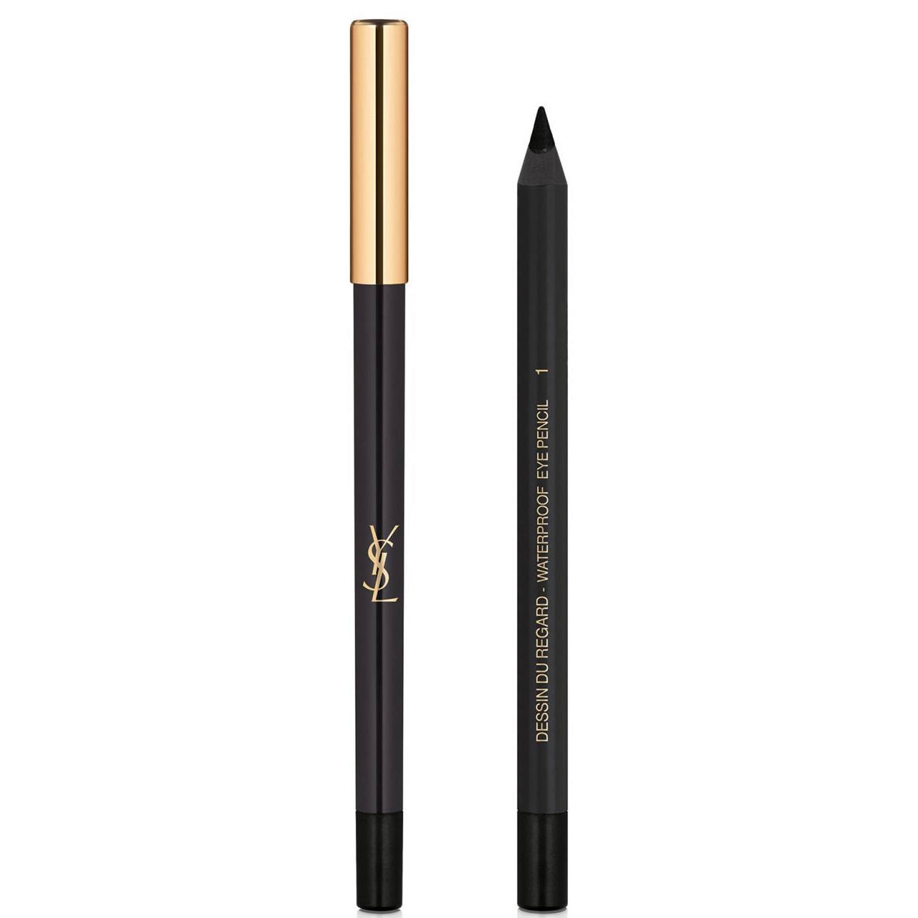 YSL Dessin Du Regard Waterproof Eye Pencil Black 1