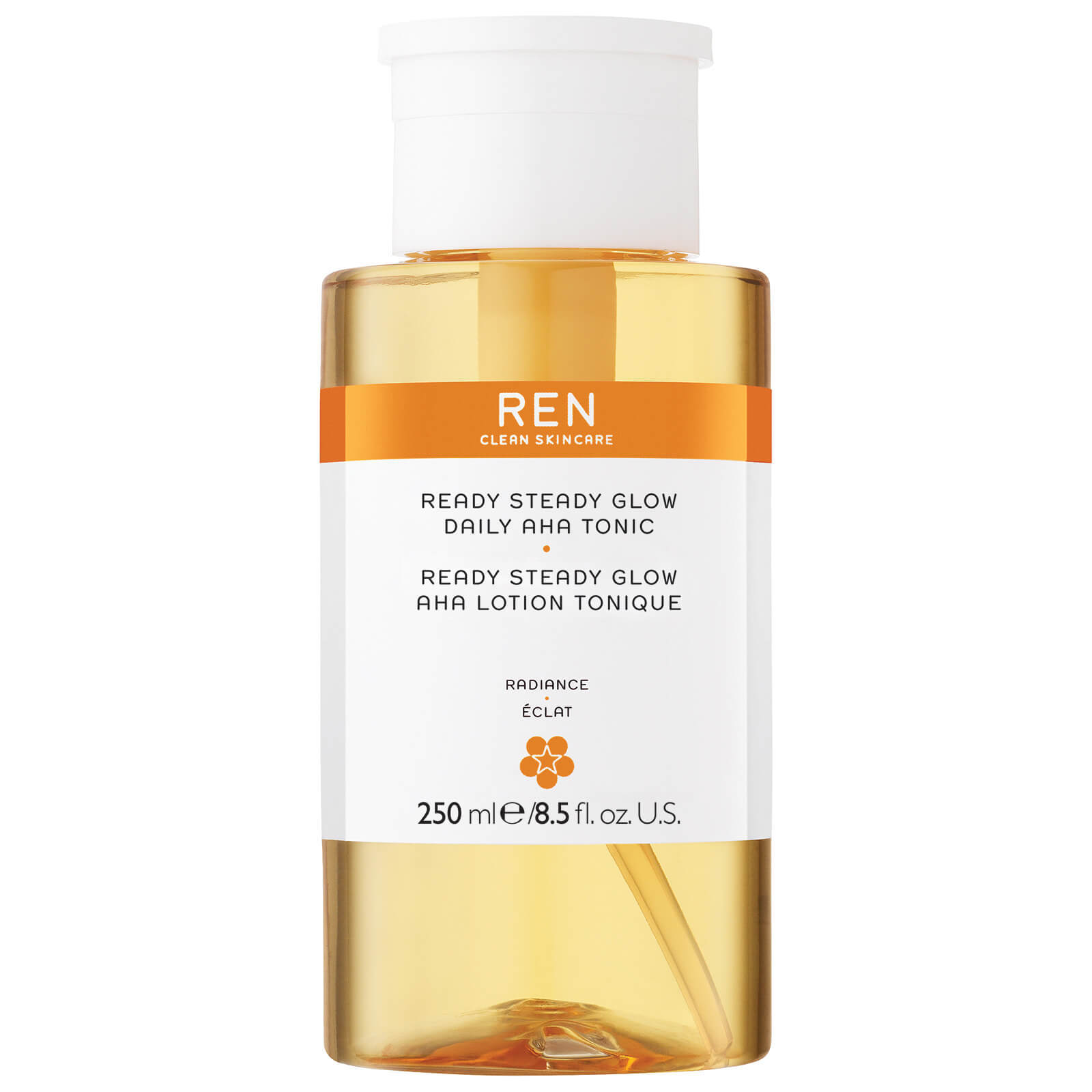 REN Clean Skincare Ready Steady Glow Daily AHA Tonic Travel