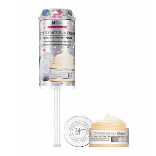 It Cosmetics Confidence In A Cream Travel Size Confetti Popper