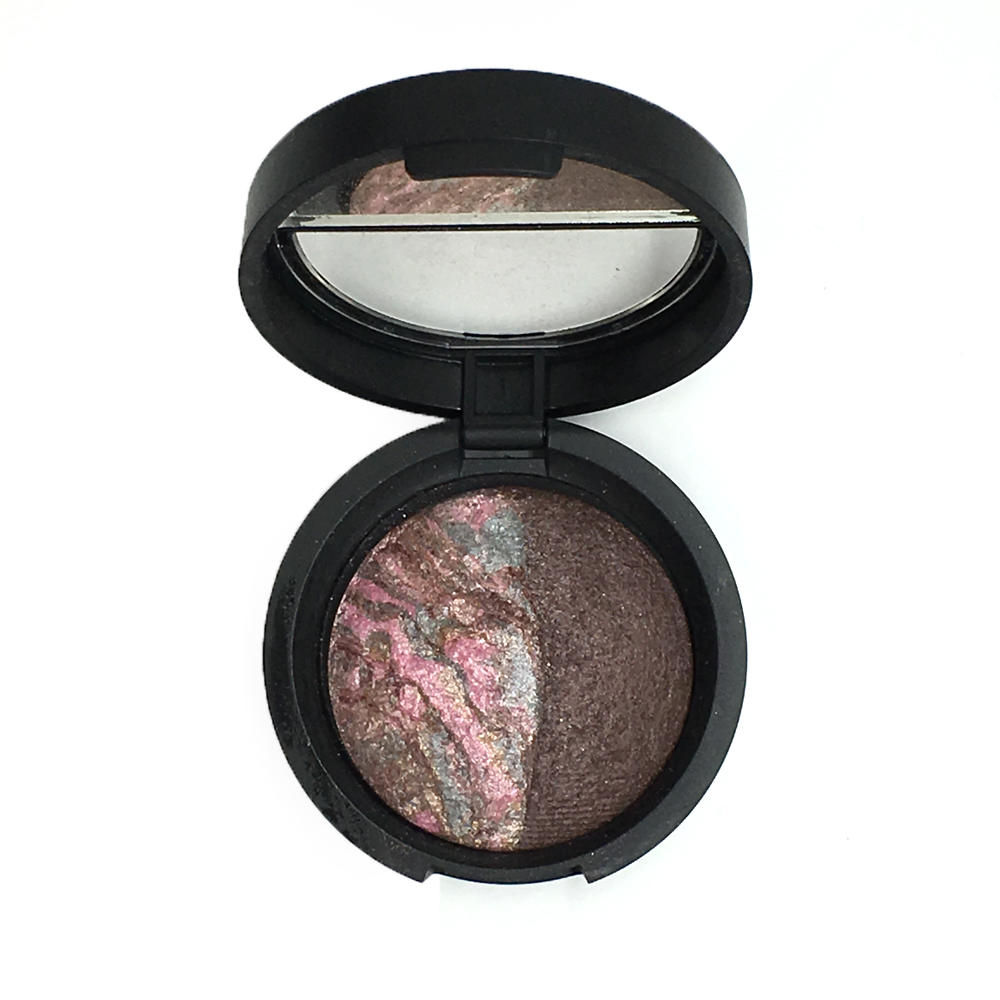 Laura Geller Baked Marble Eyeshadow Duo Toast Pink / Plum Smoke