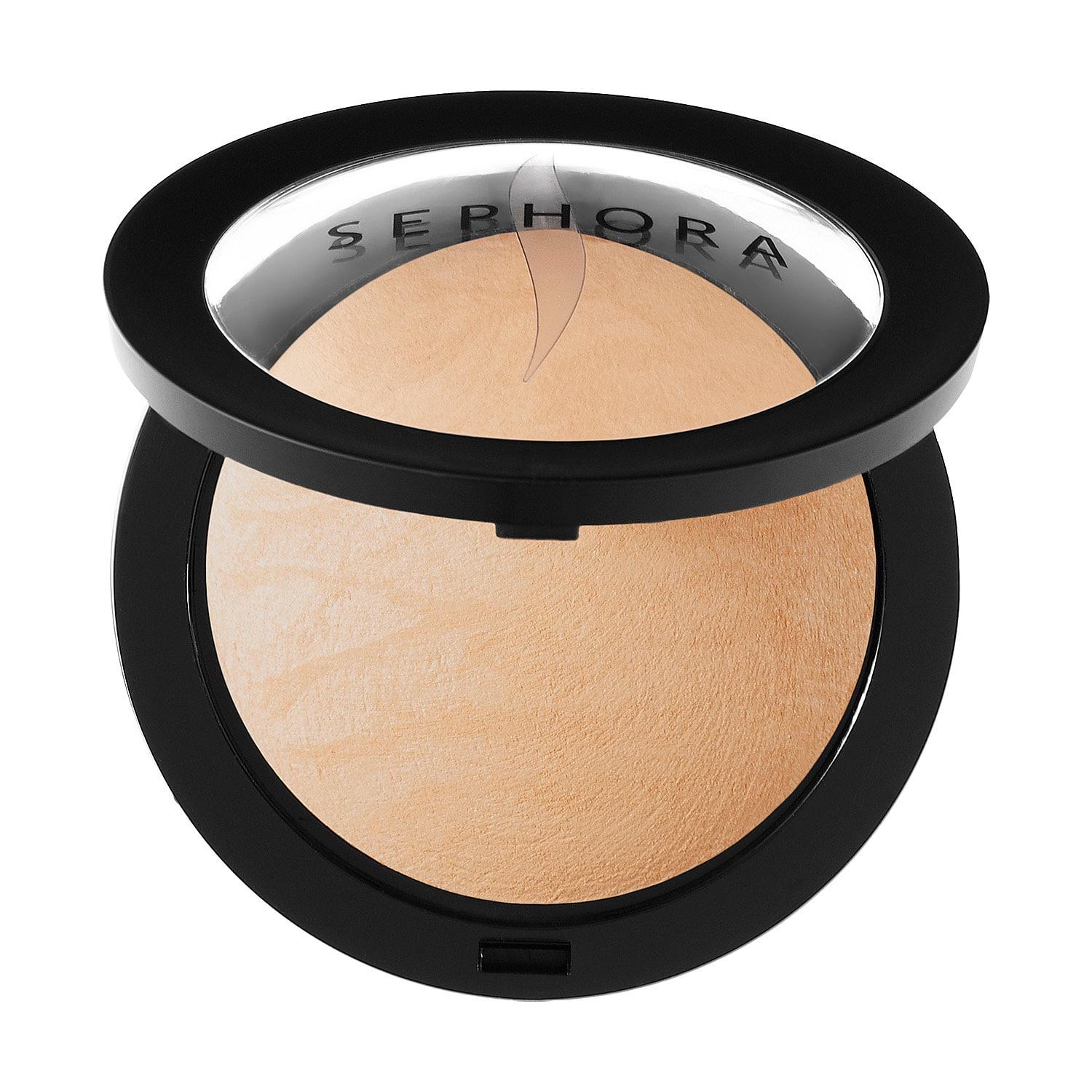 Sephora MicroSmooth Baked Foundation Face Powder Medium Beige 25