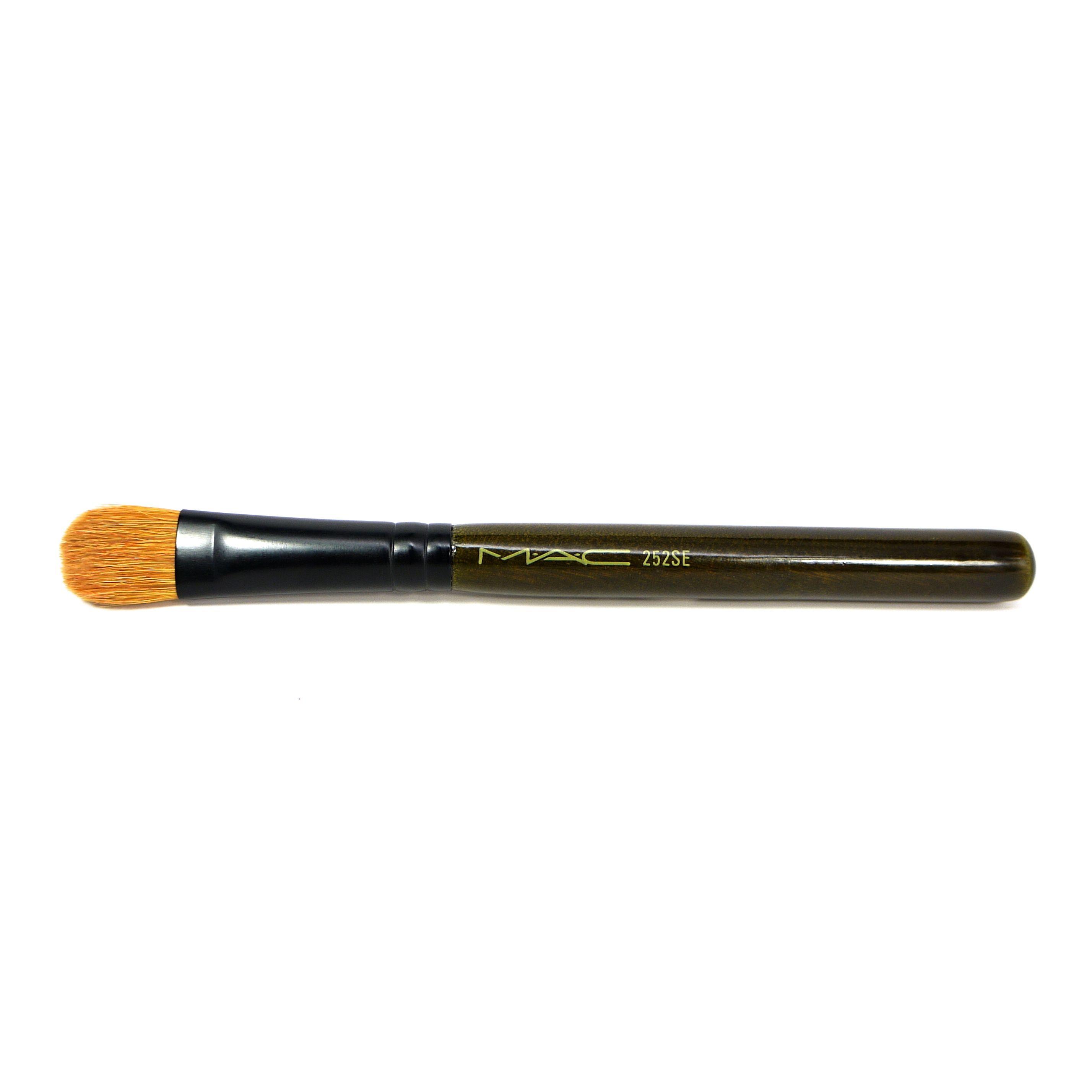 MAC Eye Brush 252SE Dark Brown Wood Grain #2