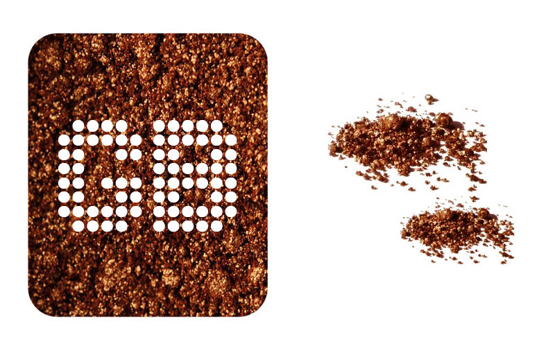 MAC Crushed Metallic Pigment Set Aloha #7