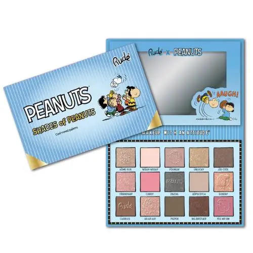 Rude Cosmetics Shades Of Peanuts Eyeshadow Palette