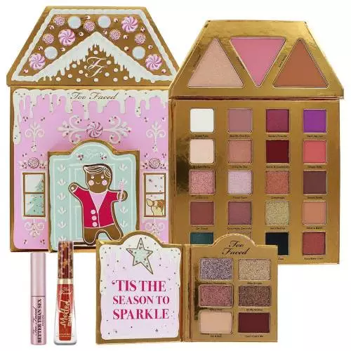 Too Faced Christmas Cookie House Party Collection Glambot Com Best Deals On Too Faced Cosmetics