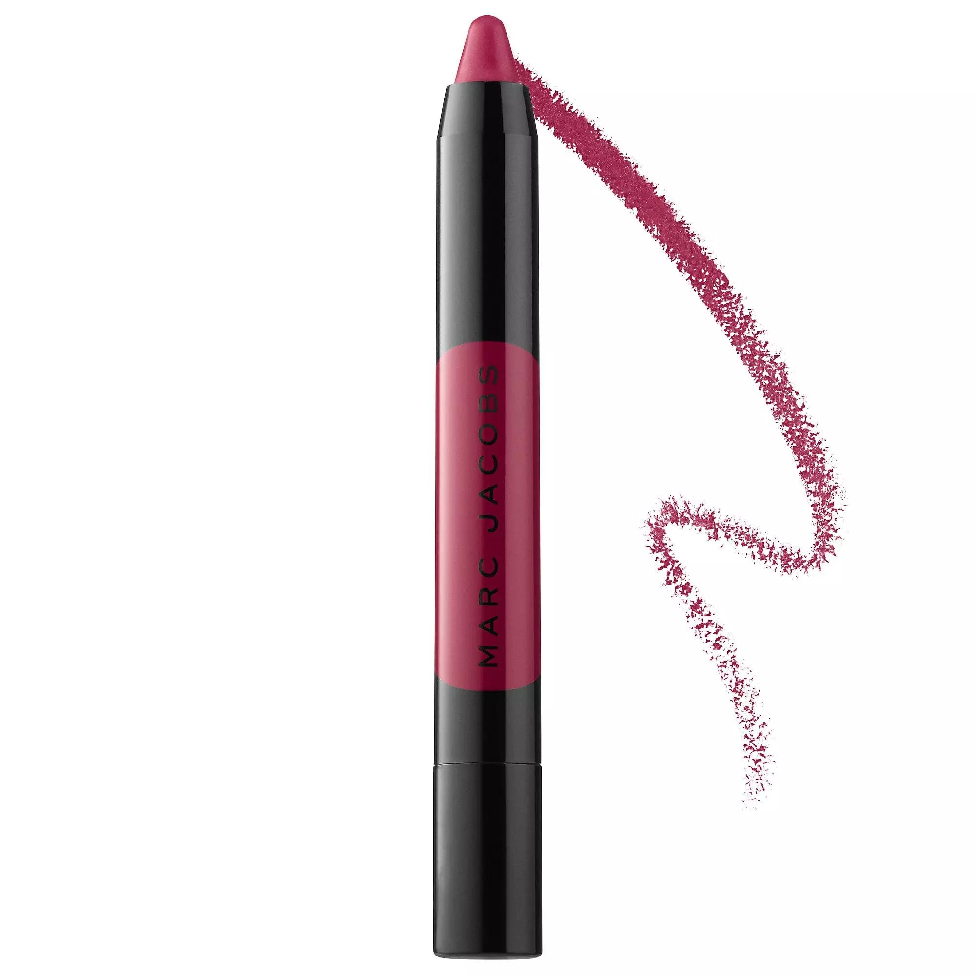 Marc Jacobs Beauty Le Marc Liquid Lip Crayon Plum N Get It 360 Mini