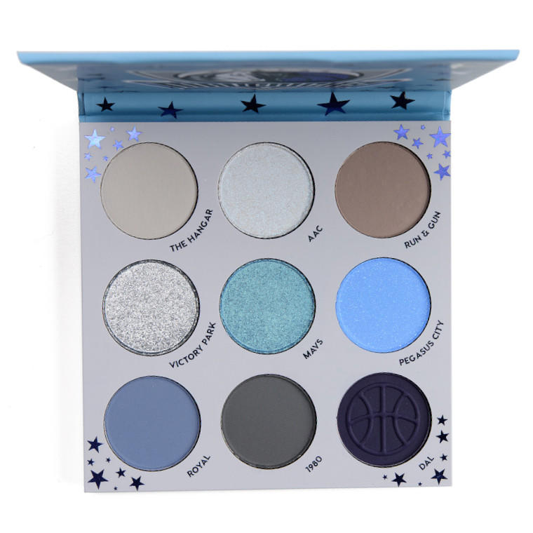 ColourPop x NBA Eyeshadow Palette Dallas Mavericks