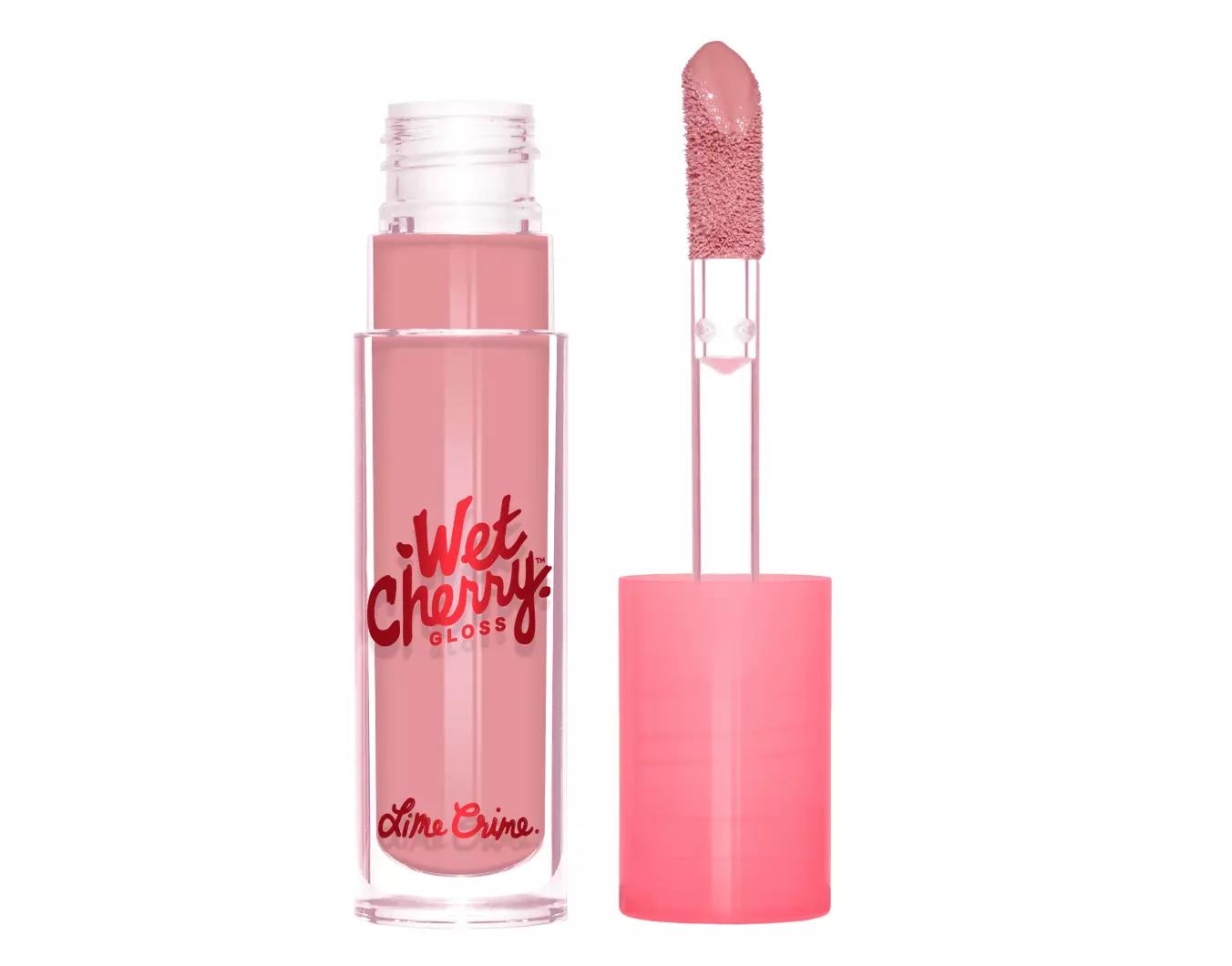 Lime Crime Wet Cherry Gloss Naked Cherry Mini