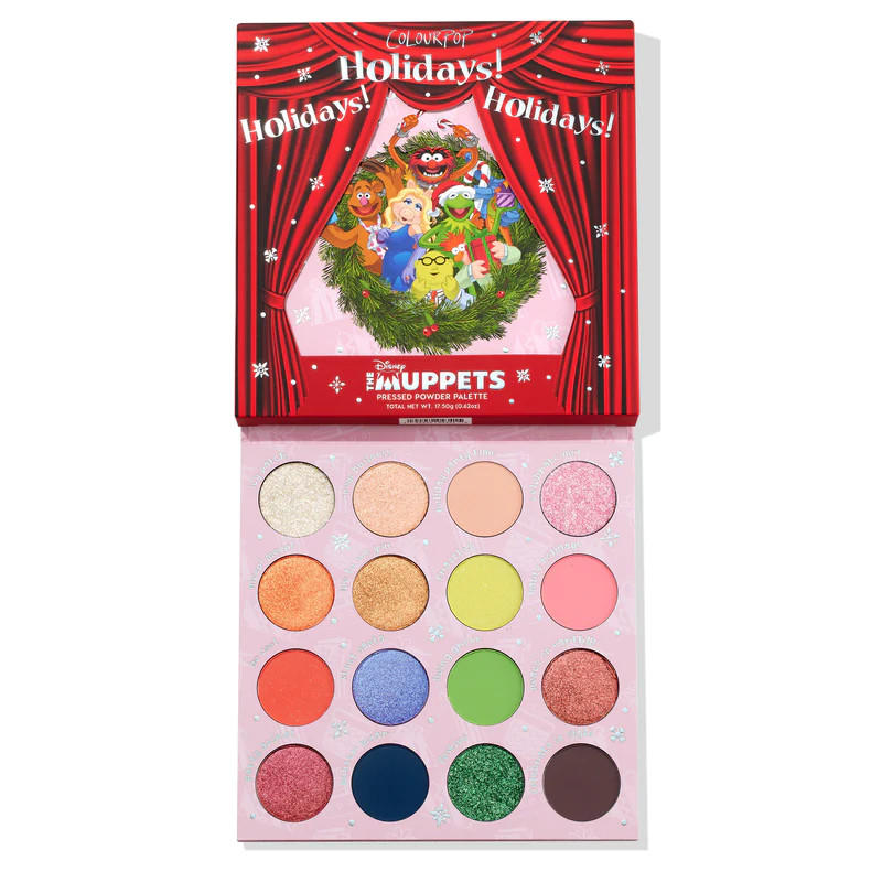 ColourPop x The Muppets Holidays! Eyeshadow Palette