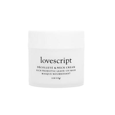 Lovescript Decollete & Neck Cream Leave-On Mask