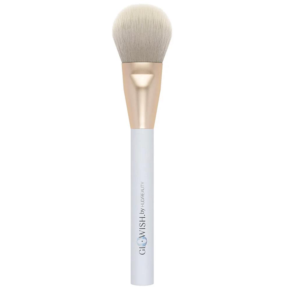 HUDA BEAUTY GLOWISH Bronze And Blush Face Brush