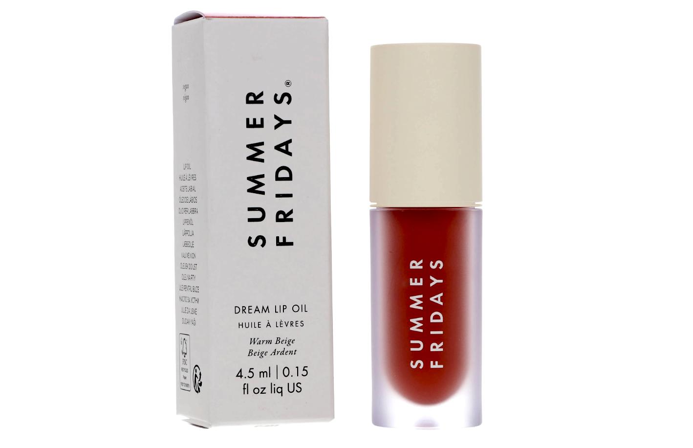 Summer Fridays Dream Lip Oil Rosewood Nights