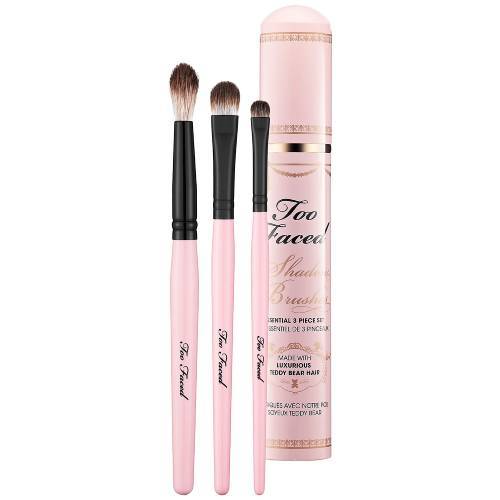 The Too Faced Shadow Brushes Essential 3 Piece Set 