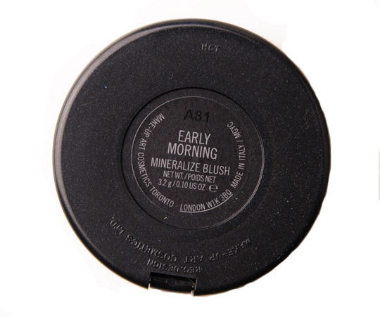 MAC Mineralize Blush Early Morning  #1