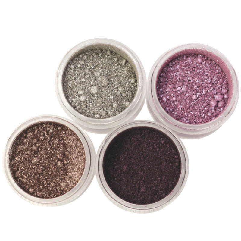 MAC Crushed Metallic Pigment Set Smoky Plum #0