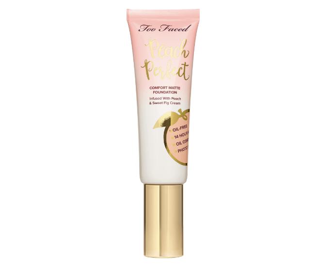 Too Faced Peach Perfect Comfort Matte Foundation Sand