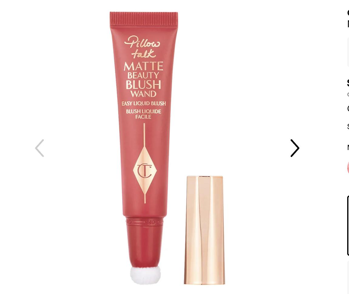 Charlotte Tilbury Matte Beauty Blush Wand Dream Pop