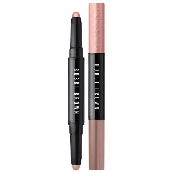Bobbi Brown Dual-Ended Cream Eyeshadow Stick Shell/Golden Pink