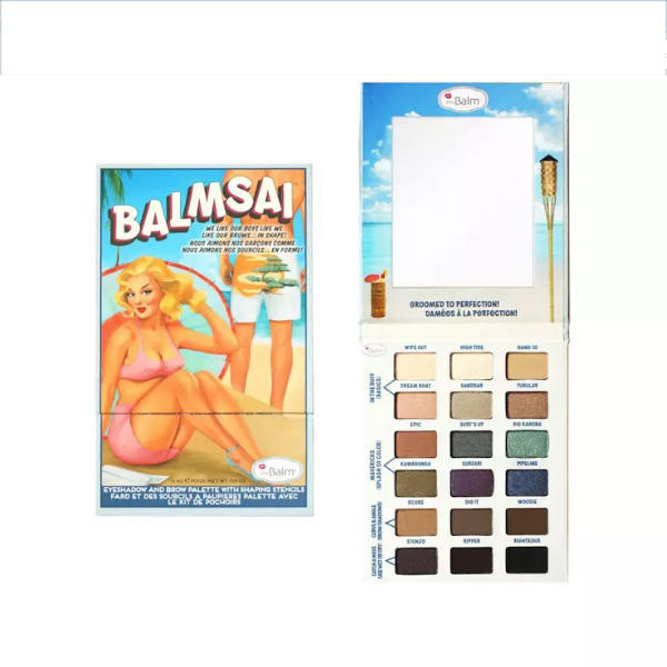 The Balm Balmsai Eyeshadow & Brow Palette (Without Stencils)