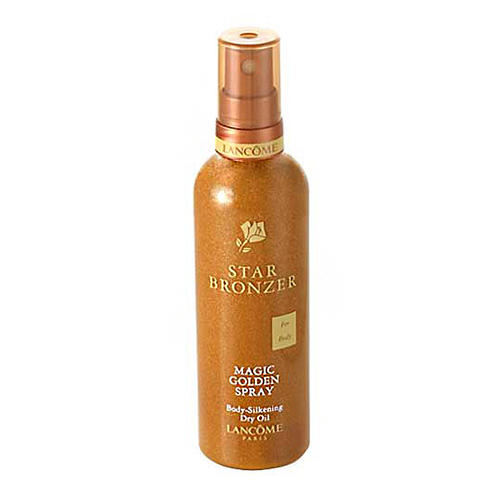 Lancome Star Bronzer Magic Golden Spray Body Silkening Dry Oil