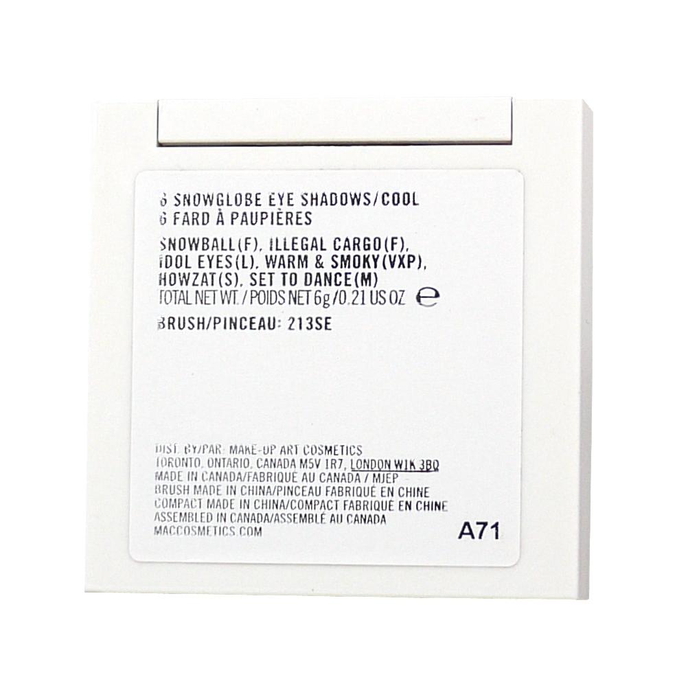MAC Snowglobe Eyeshadow Palette Ice Parade Collection Cool #2