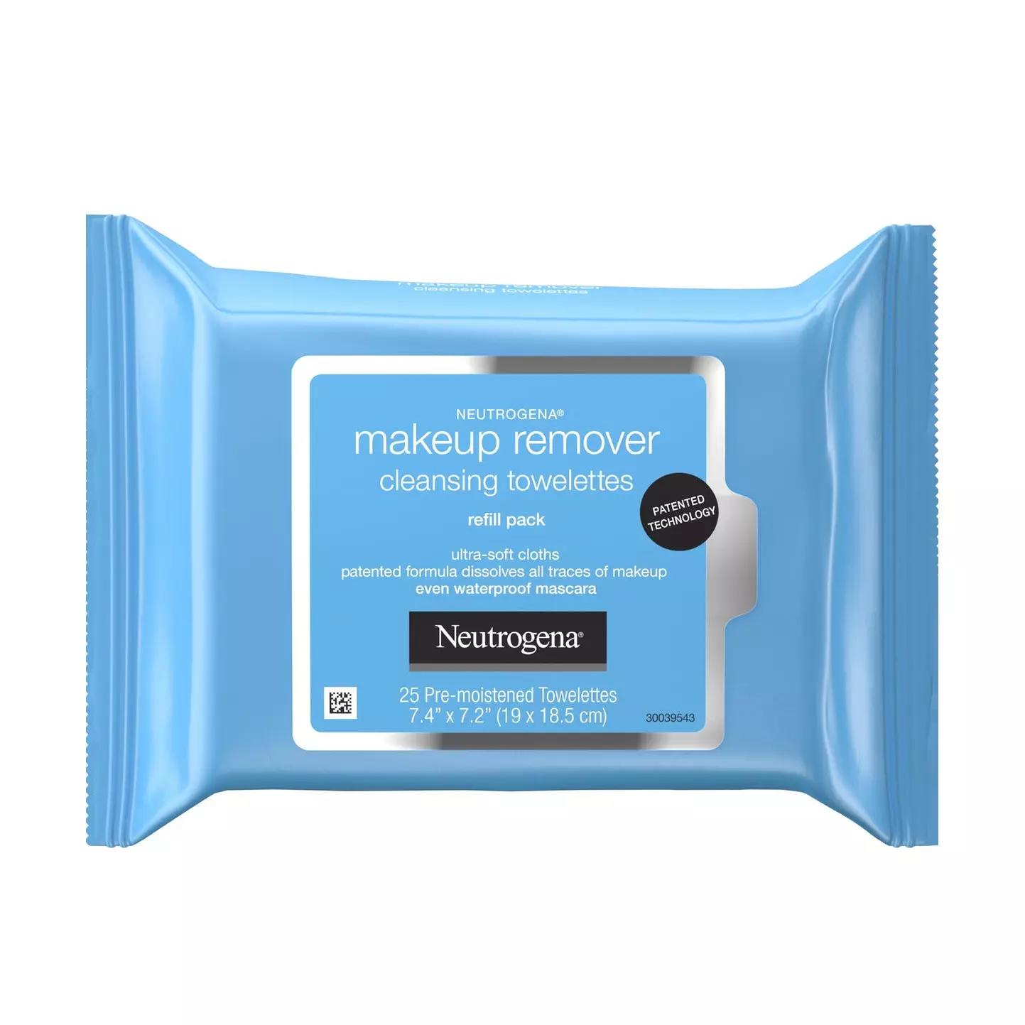 Neutrogena Makeup Remover Cleasing Towelettes Single Mini