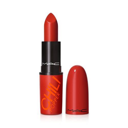 MAC Lusterglass Lipstick Chili Popper