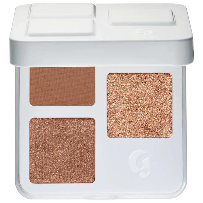 Glossier Monochromes Essential Eyeshadow Trio Teak